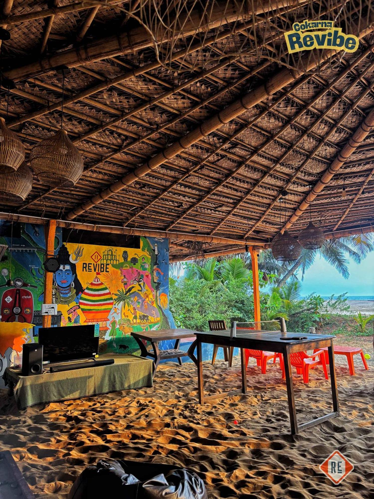 Revibe Beach Hostel Gokarna Gokarna  Exterior foto